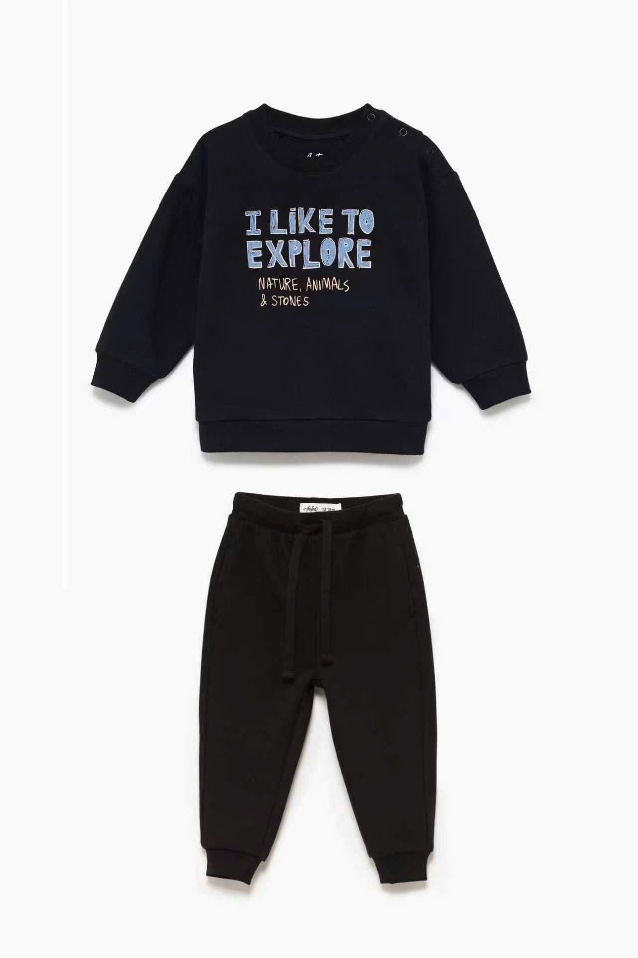 Bộ nỉ bông Castro dòng nhí nhiều mẫu Bé Trai size 6m - 4y