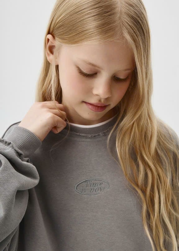 Bộ nỉ Sela dư xịn trơn màu cho bé gái dòng đại size 122-164