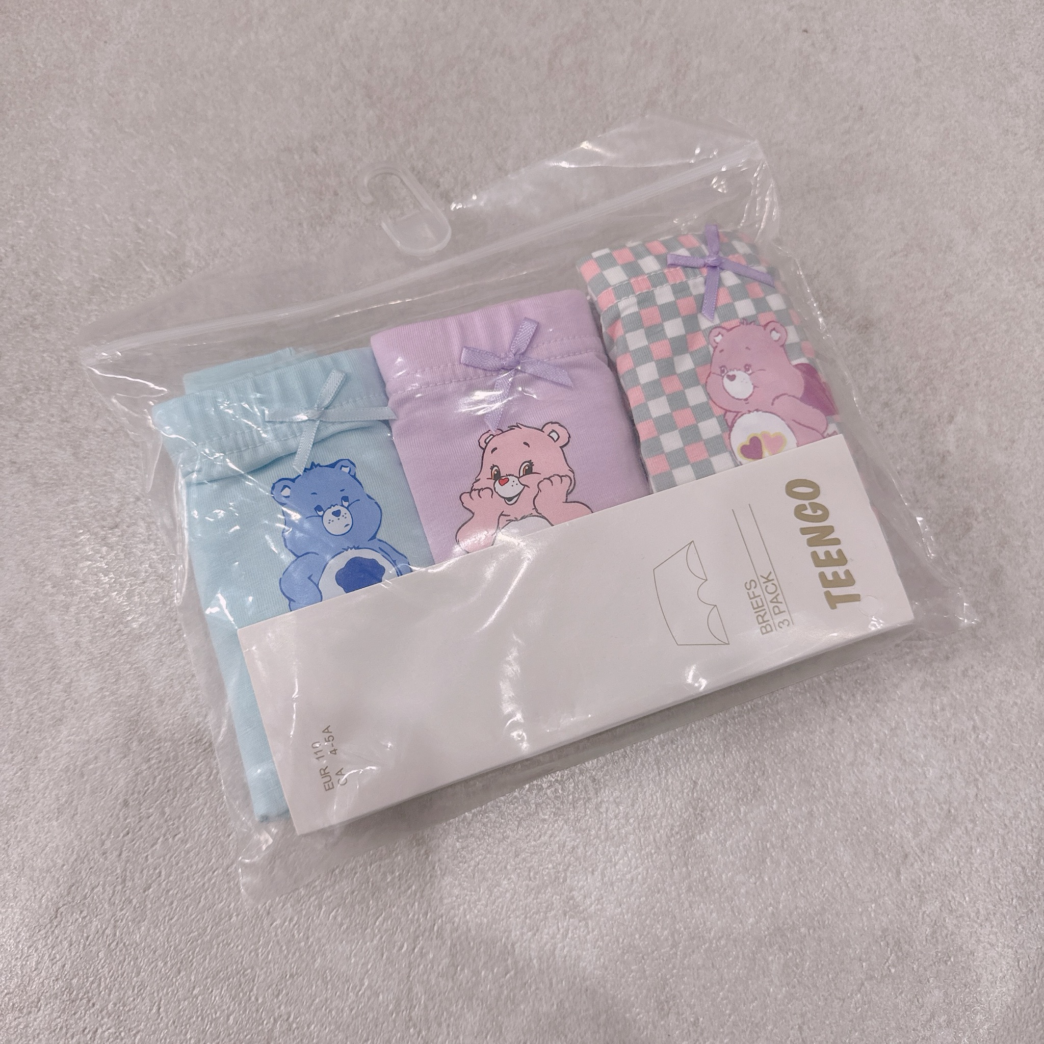 BM2 - Set 3 chip đùi Teengo nhiều hình cho Bé Gái size 3 - 14y