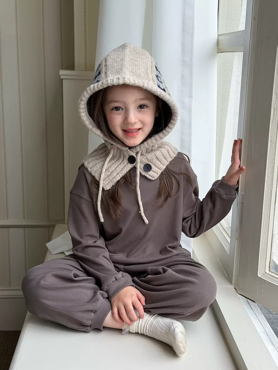 25H034 - Bộ giữ nhiệt AMBB trơn nhiều màu cho bé size 110-170