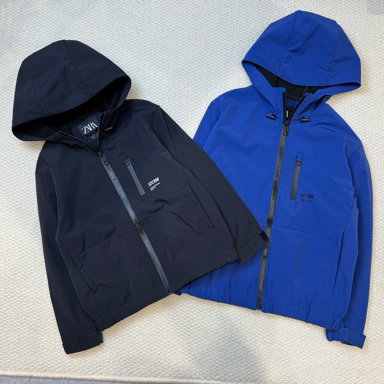 AKBT49 - Áo khoác vải kỹ thuật có lớp ngoài chống thấm nước cho bé size 6-14y