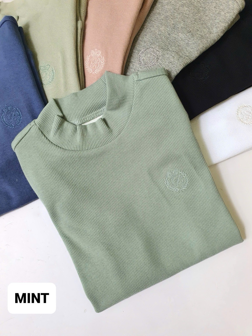 BM2511TS08 - Áo Beemon cổ 3p thun tăm giữ nhiệt nhiều màu cho bé size 120-160