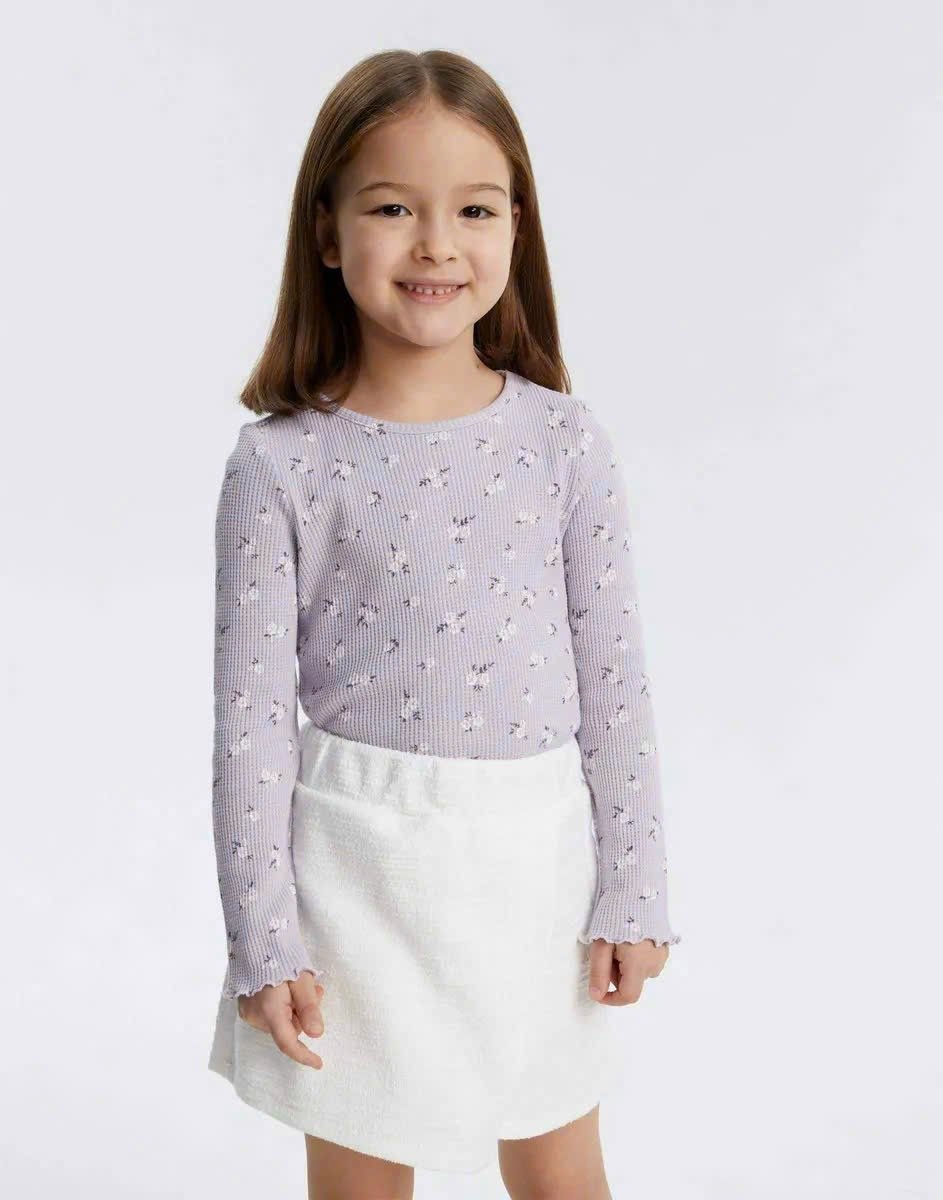 Áo thun tăm GGJJ dư xịn nhiều màu cho bé gái size 2-8y