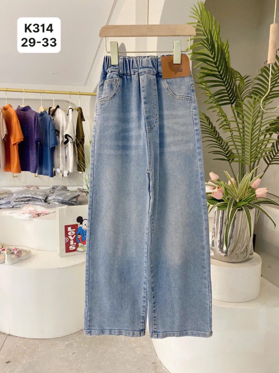 Quần jean QC nhiều mẫu cho bé size 120-170 (không kèm belt)