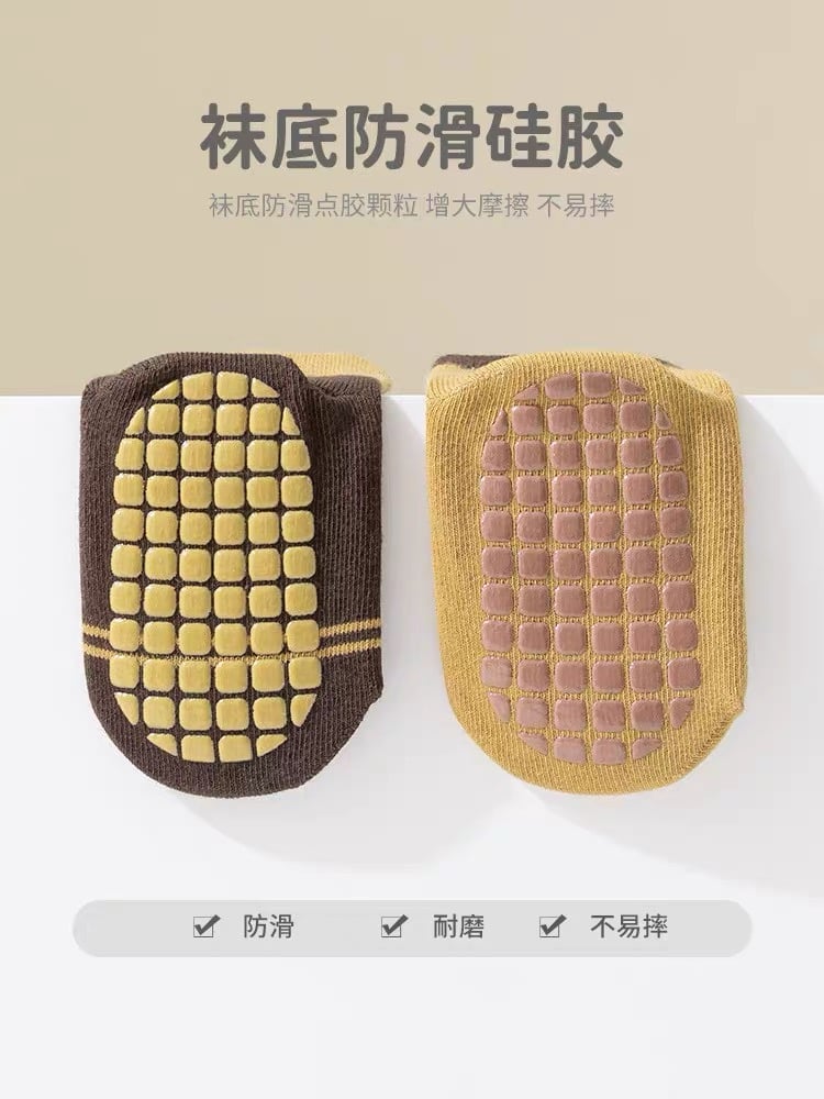 Tất chống trượt cao cổ Hug Elephant 5 màu size 1 - 5y