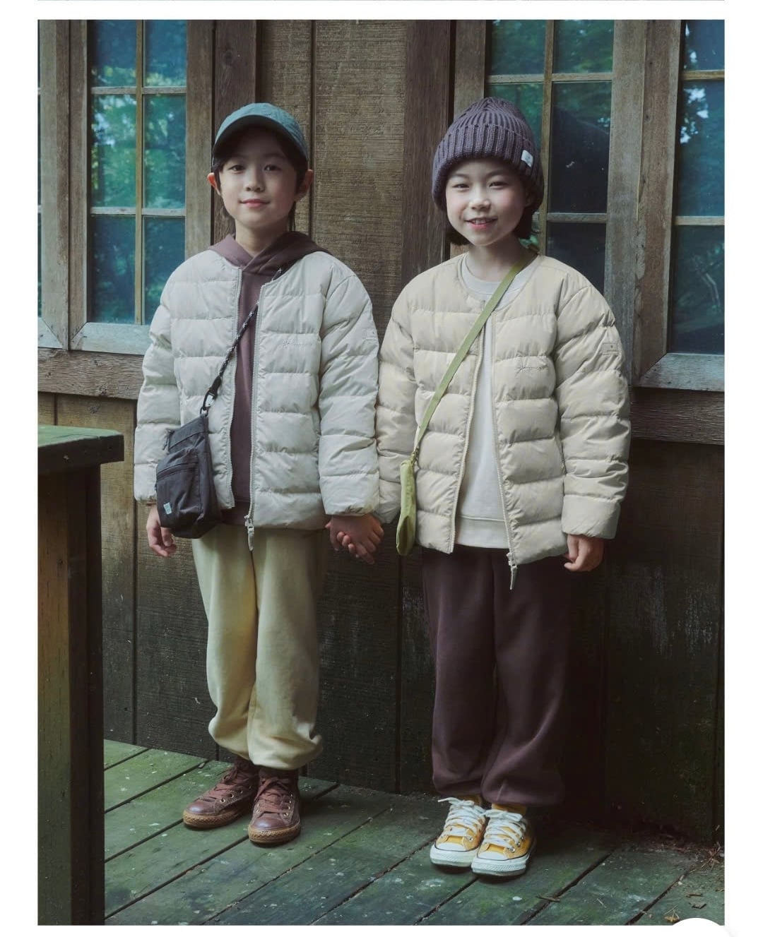 Áo khoác phao lông vũ S.now P.eak xuất Hàn size 125-145