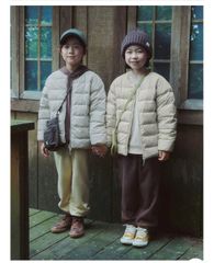 Áo khoác phao lông vũ S.now P.eak xuất Hàn size 125-145