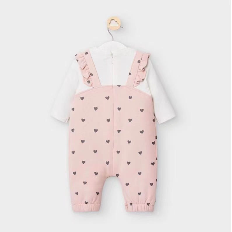 Set áo liền quần yếm Mayoral nhiều hình BG size 1m - 18m