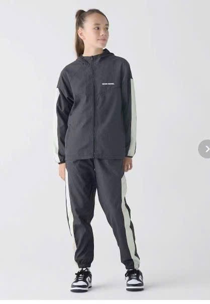 Bộ gió Beams School xuất Nhật navy/đen cho bé size 140-170