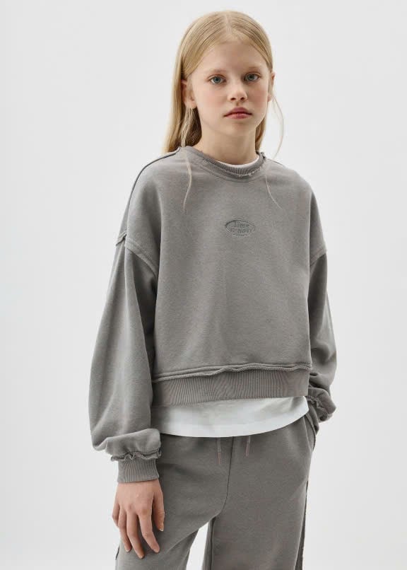 Bộ nỉ Sela dư xịn trơn màu cho bé gái dòng đại size 122-164