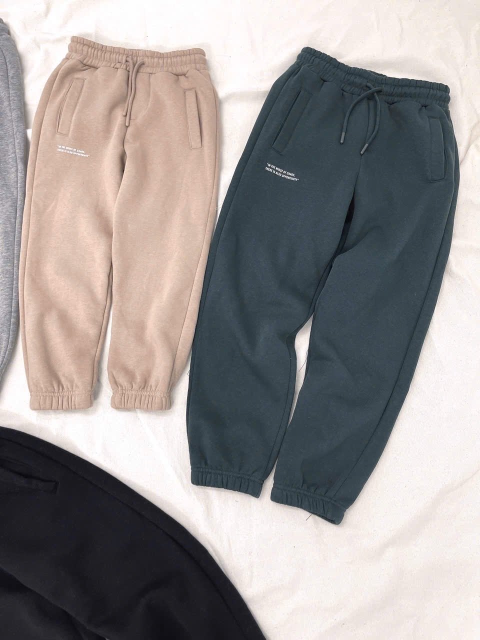 Quần nỉ bông FOX bo gấu dư xịn nhiều màu cho bé trai size 4-18y