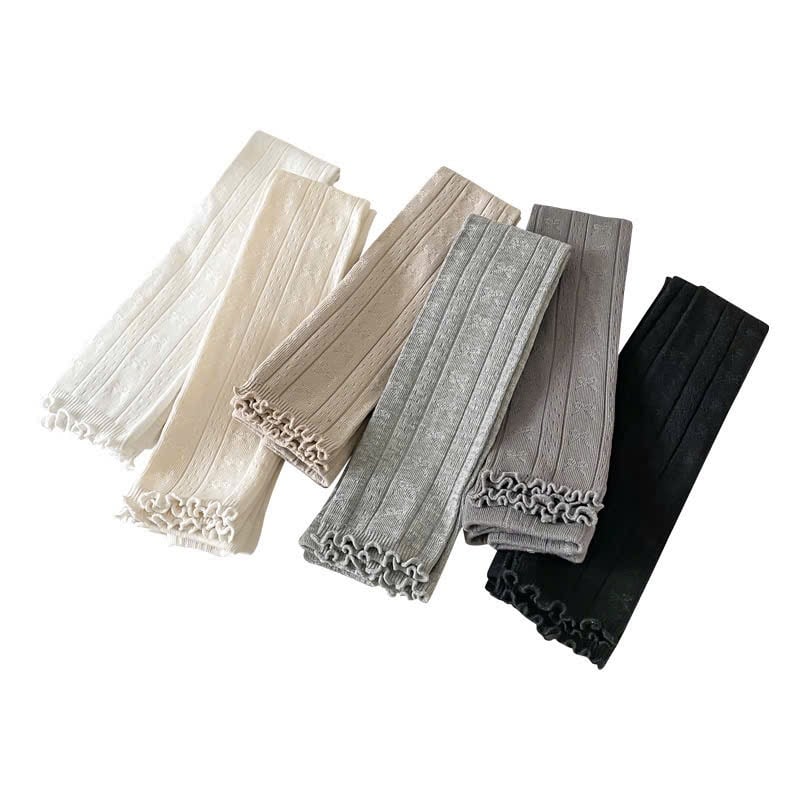 Quần len không bàn dệt hình nơ nhiều màu bé gái size 90-140