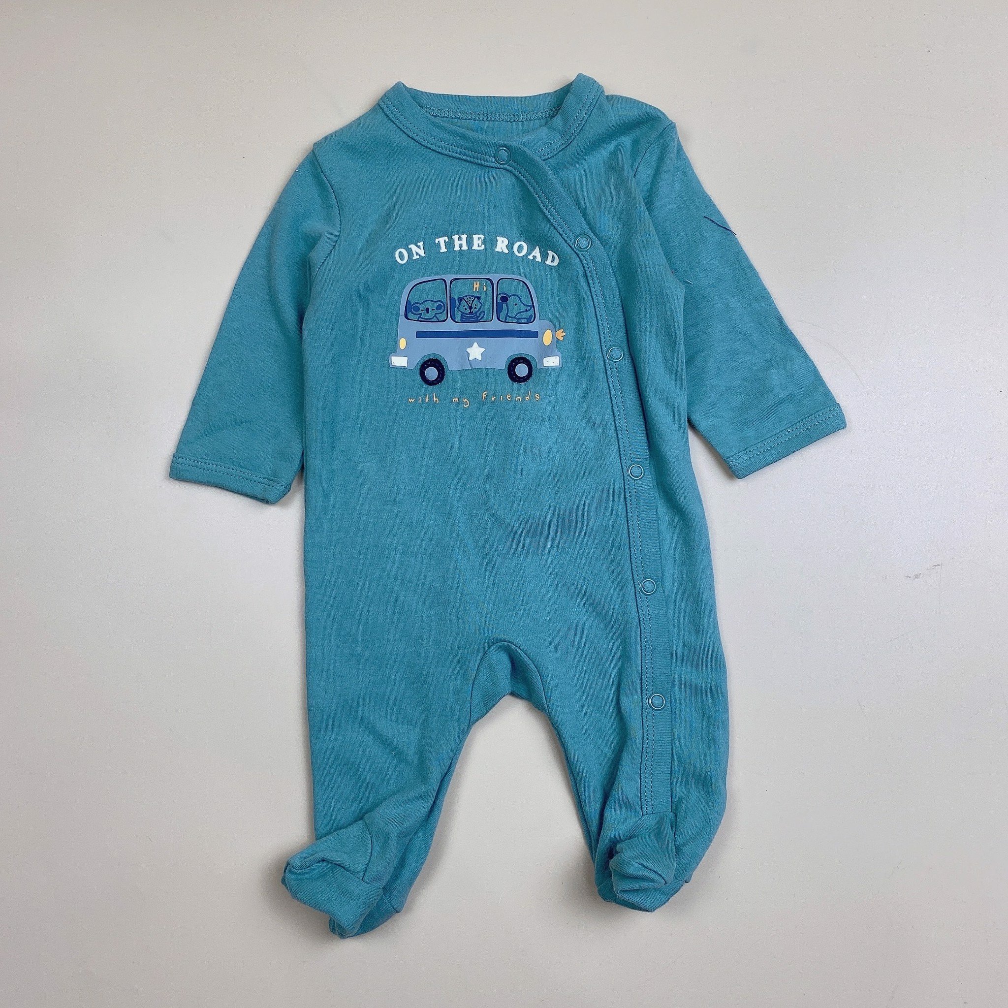 Body cotton liền thân Kiabi nhiều mẫu Bé Trai