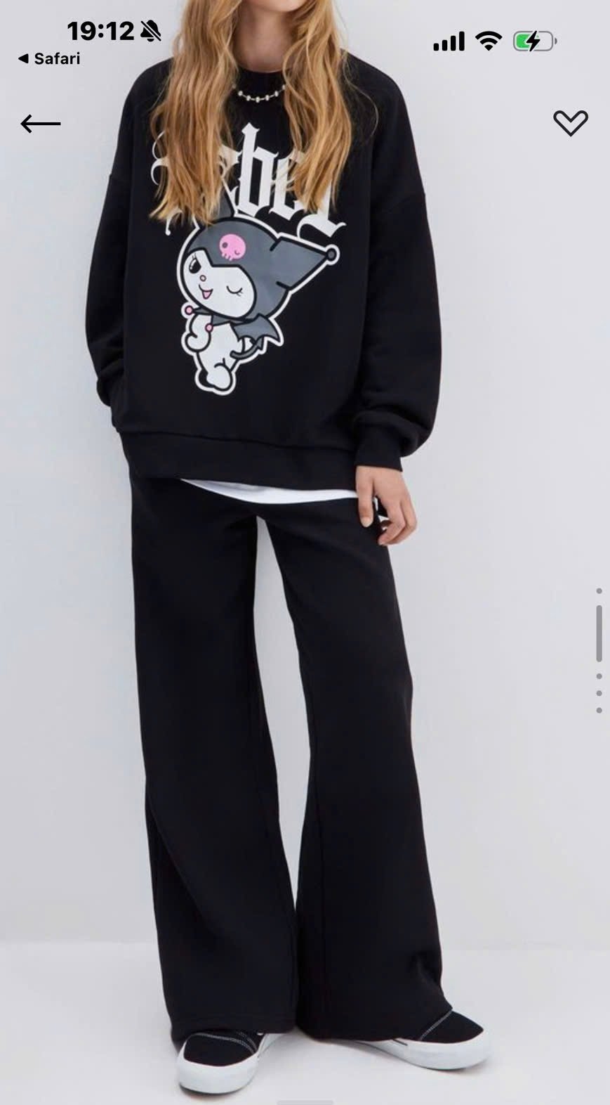 QBG17 - Quần nỉ GGJJ ống suông 2 màu ghi/đen cho bé gái size 6-14y