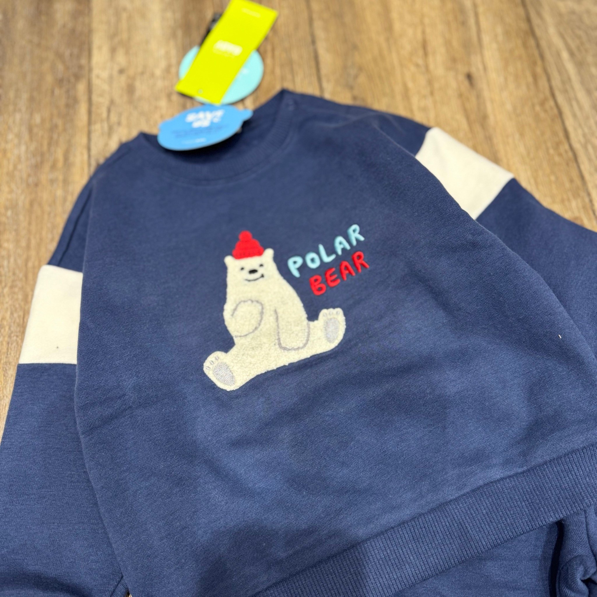 Bộ nỉ bông Topten Baby xuất Hàn họa tiết động vật nhiều màu cho bé size 80-110