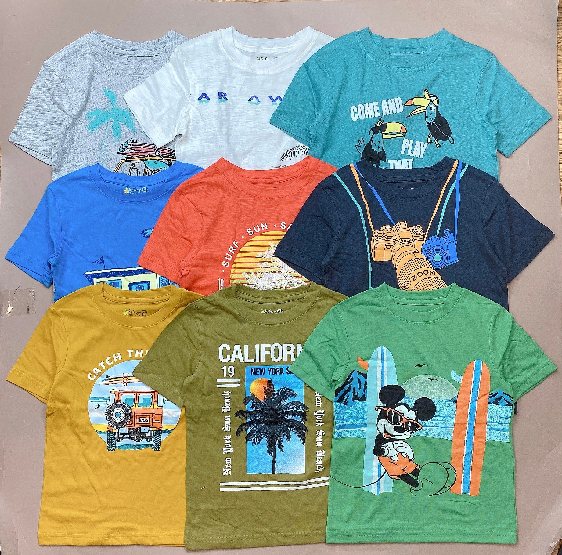 Bộ cotton Ru Design dòng Đại nhiều hình size XS - XL ( 5 - 14y )