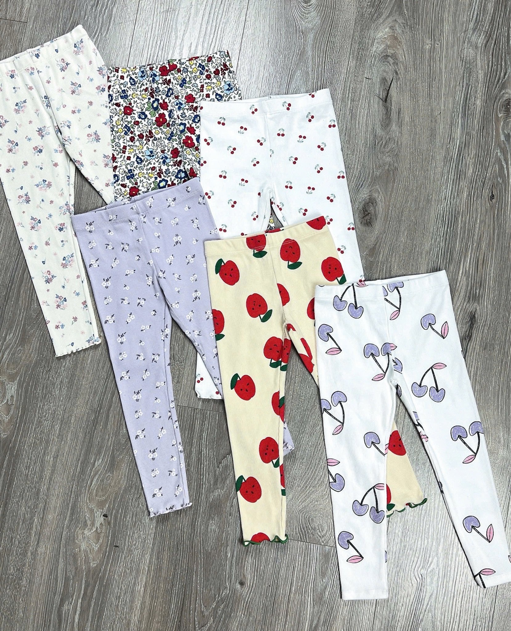 Legging thun tăm GGJJ dư xịn nhiều màu cho bé size 2-8y