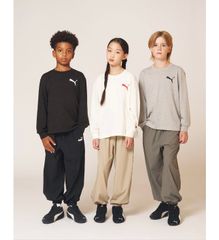 Mẫu 2 - Quần gió jogger PM xuất Hàn màu đen cho bé size 120-160