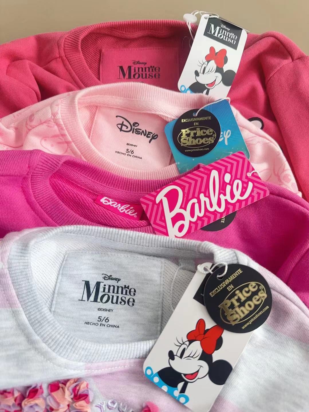 Áo nỉ Disney, Hollyland dư xịn nhiều màu bé gái size 3-12y