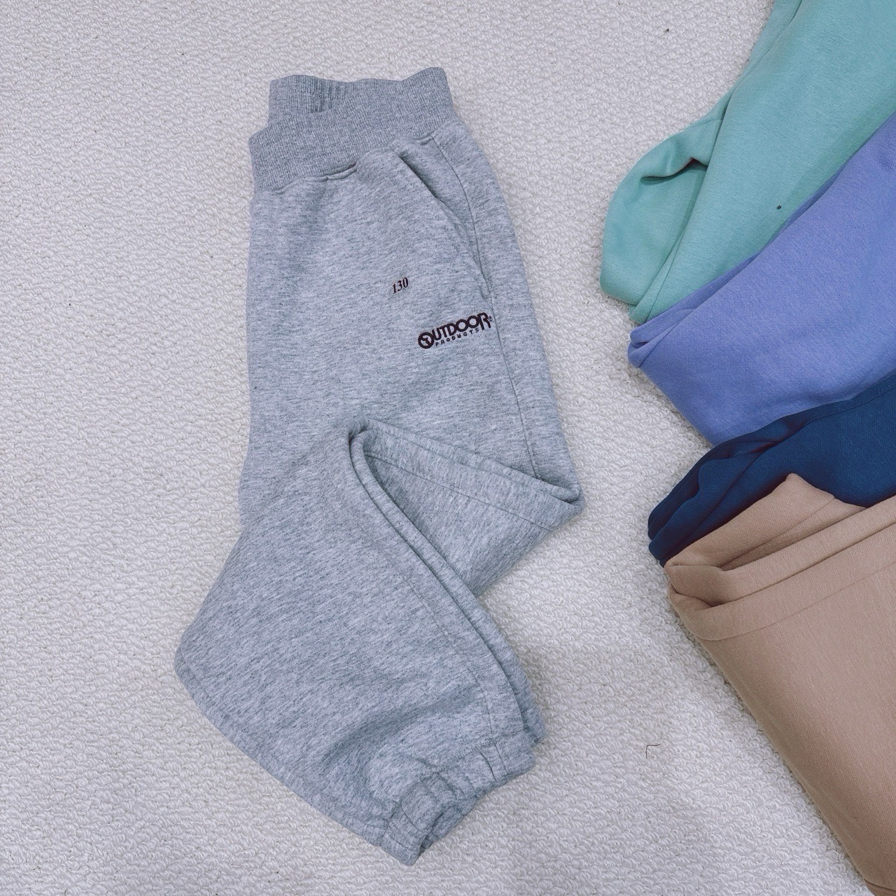 Quần nỉ bông OD xuất Hàn nhiều màu cho bé size 120-160