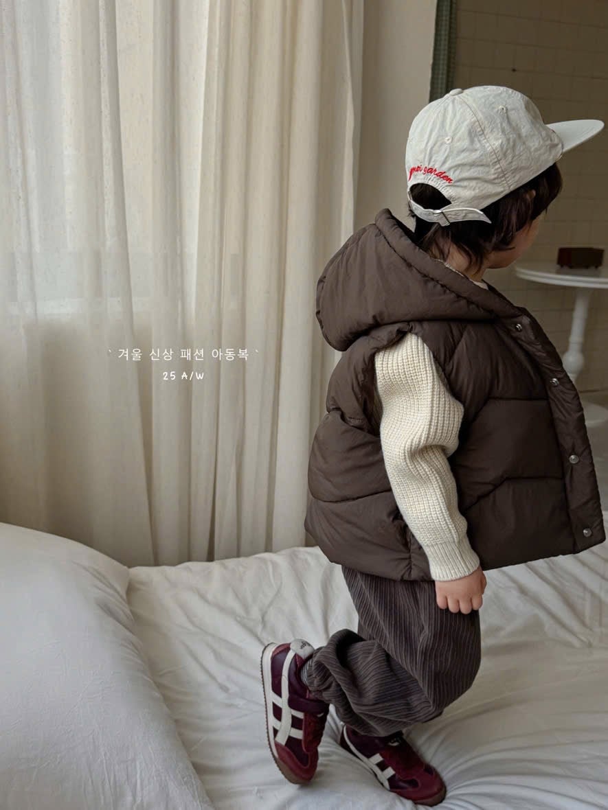 88229 - Set 3ct áo len + quần nhung + gile phao bé trai size 80-120