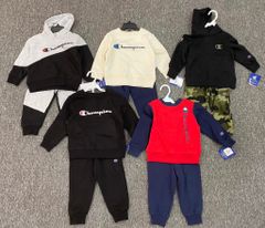 Bộ Champion nỉ bông nhiều màu 1-7y BT