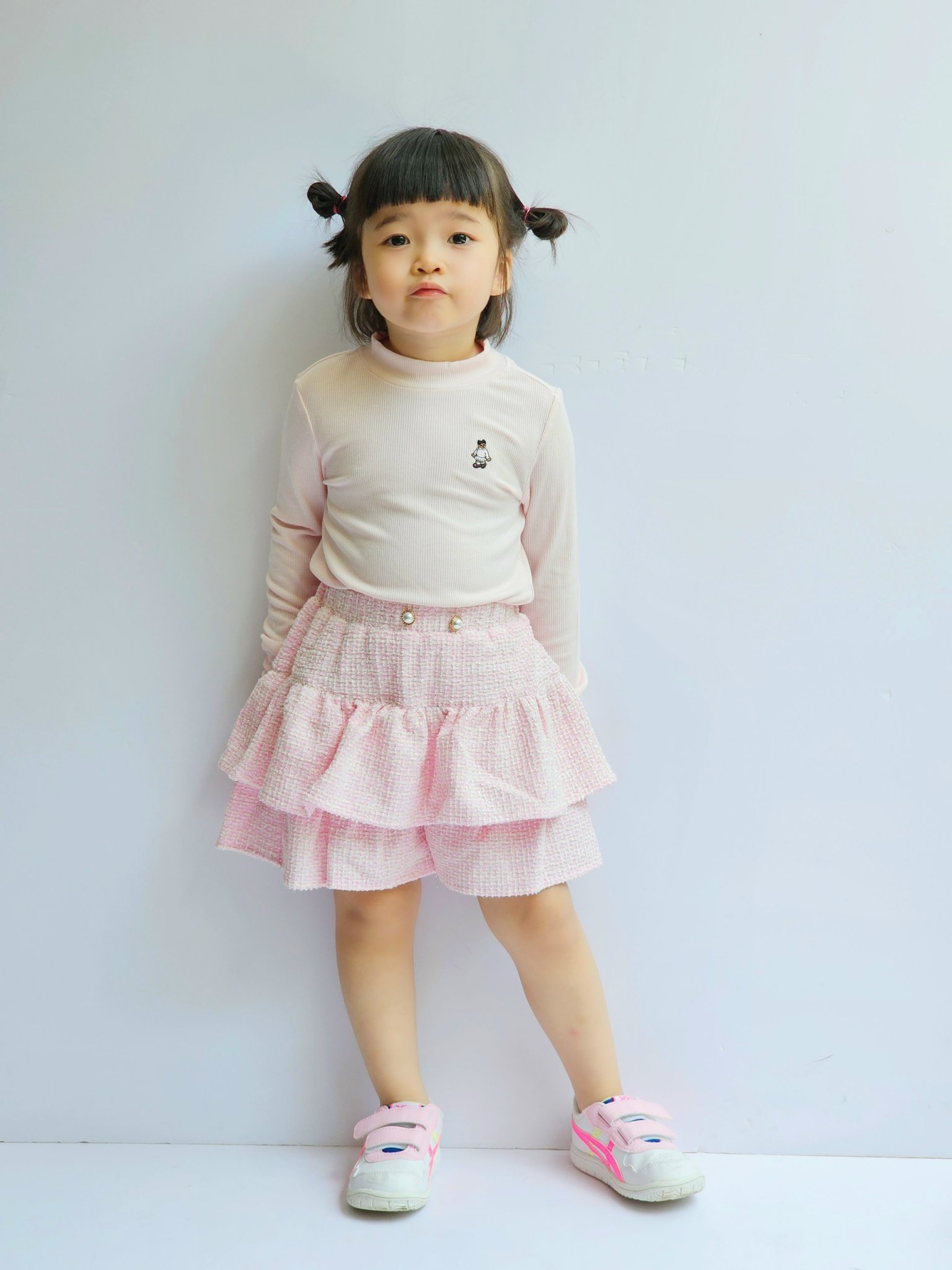 BM2510TS08 - Áo cổ 3p Beemon nhiều màu cho bé