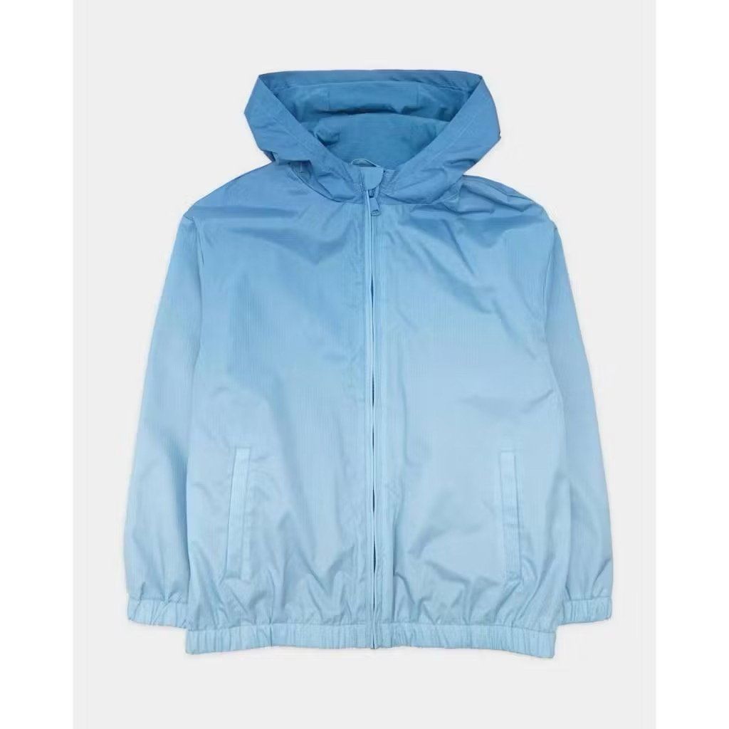 Áo khoác gió Dunnes dư xịn màu loang xanh lót cotton cho bé size 3-11y