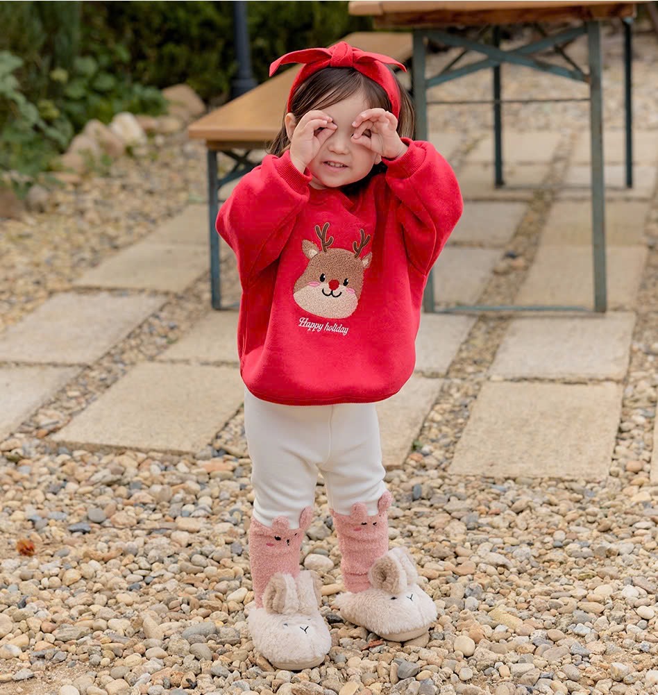 Áo nỉ Bebezoo chủ đề Noel nhiều màu cho bé size 100-140