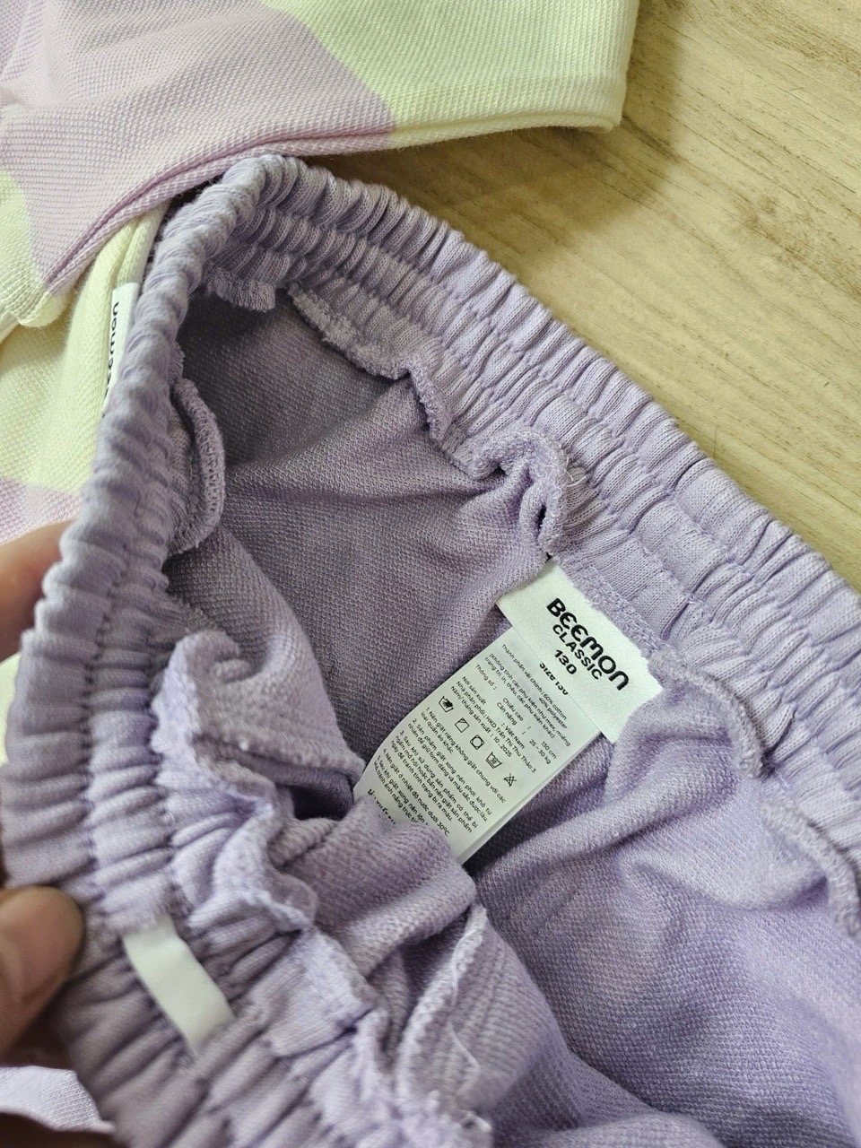 BM2511ST05 - Bộ nỉ da cá Beemon cổ đức 2 màu cho bé size 120-160