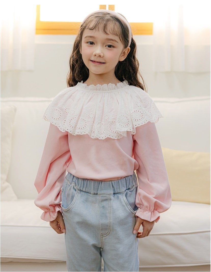 Quần jean ống loe Bebezoo màu xanh BG size 100-150