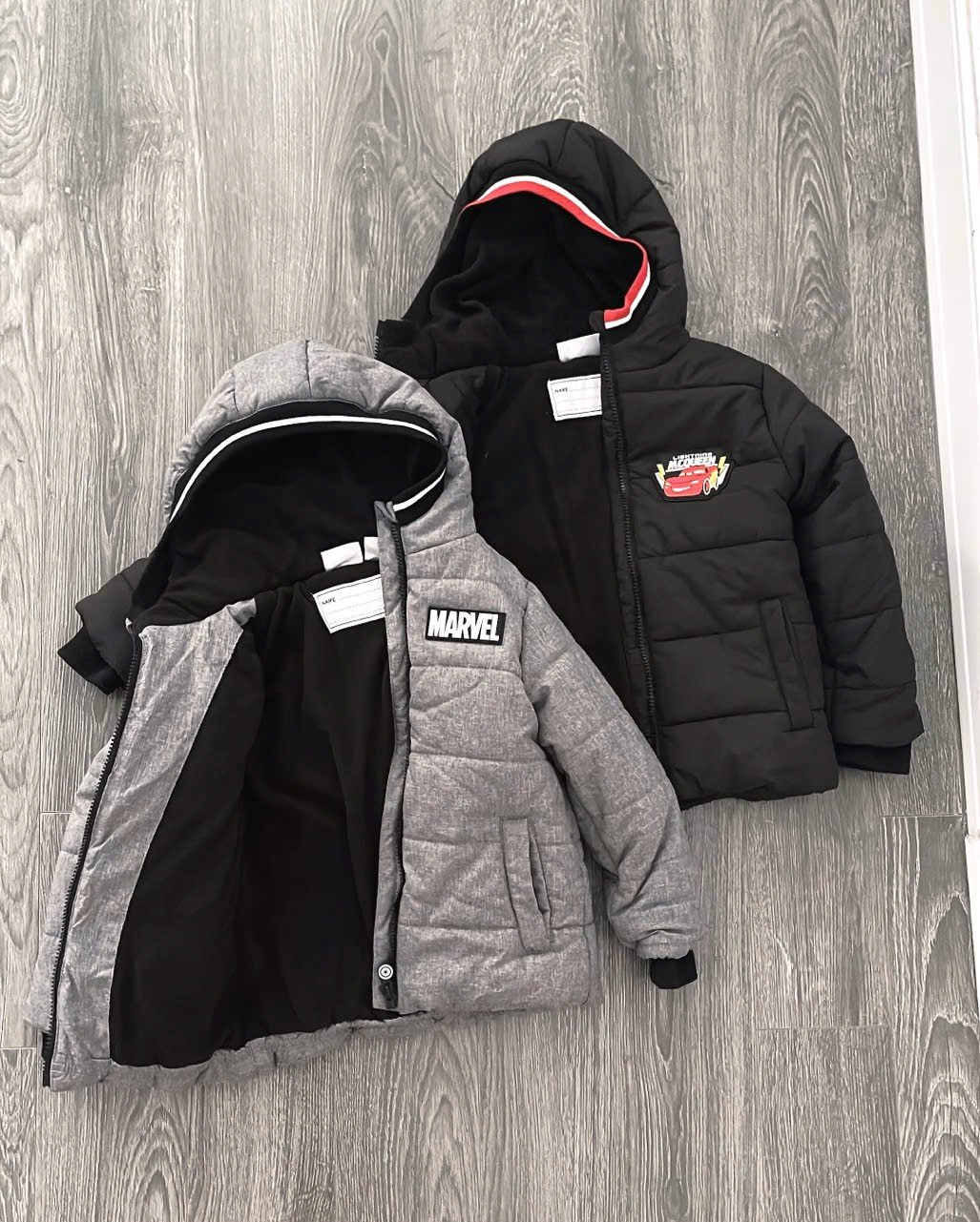 AKBT50 - Áo khoác phao lót nỉ Disney nhiều mẫu cho Bé Trai size 2 - 12y