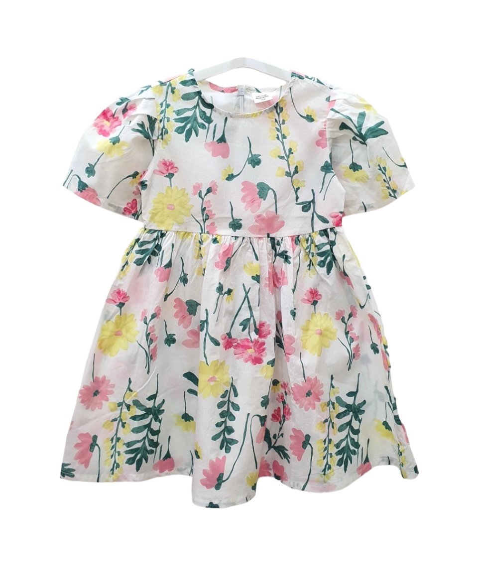 V00019 - Váy thô nhún eo 3 màu hoa size 110 - 150