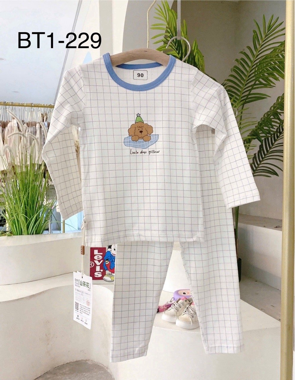 BM1 - Bộ thun Luboer nhiều hình cho Bé Trai size 90 - 160