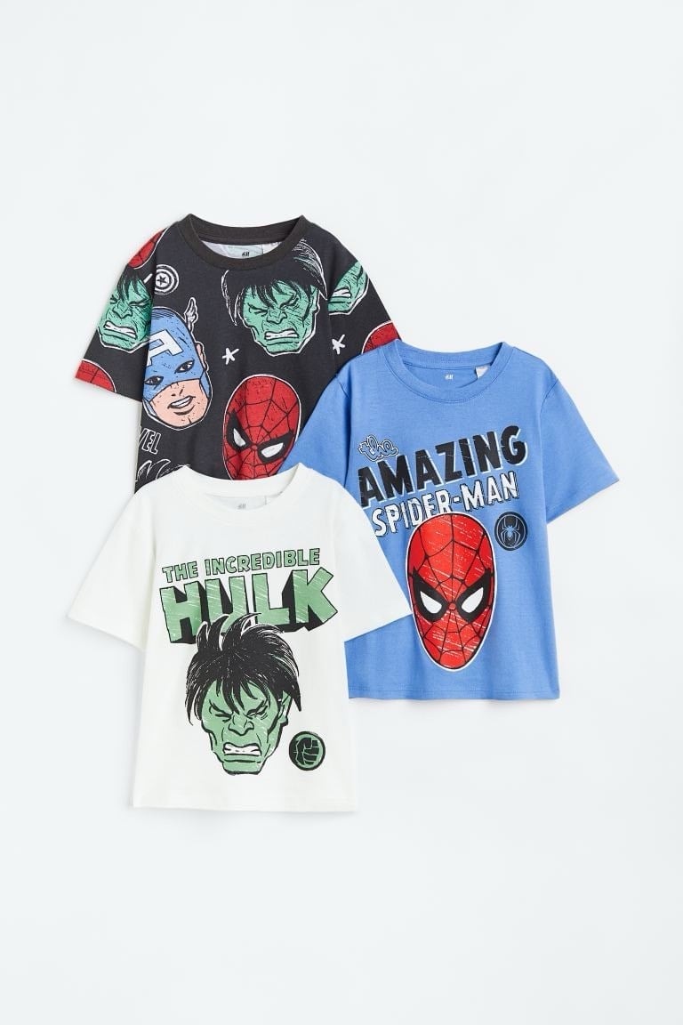 Bộ cotton HM nhiều hình BT dòng nhí size 2-10y