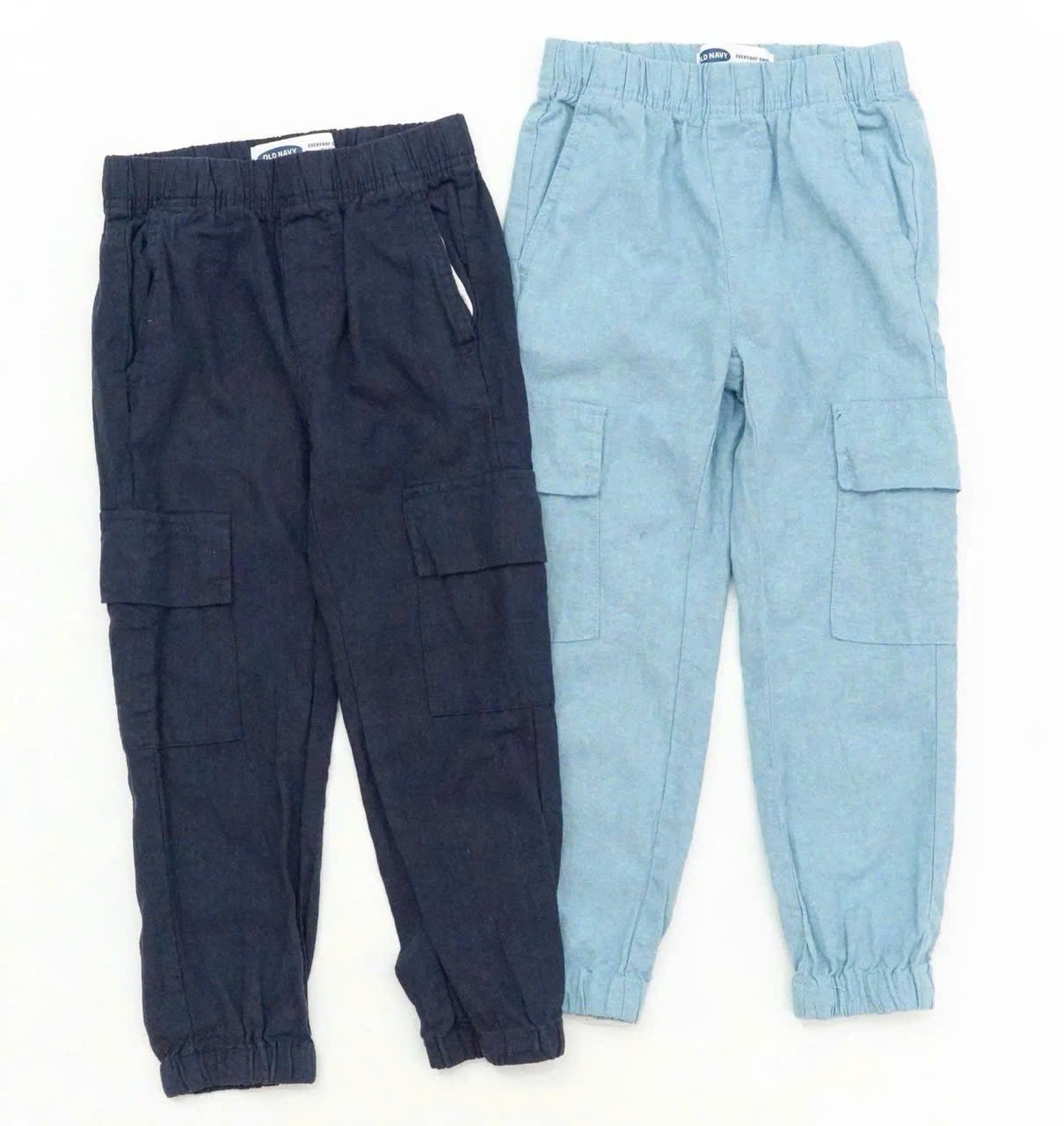 Quần jogger linen ONV dư xịn nhiều màu cho bé size 6-10y