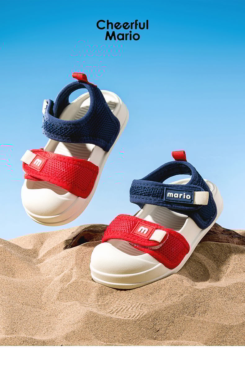 Sandal Mario 4 màu cho Bé size 140 - 190