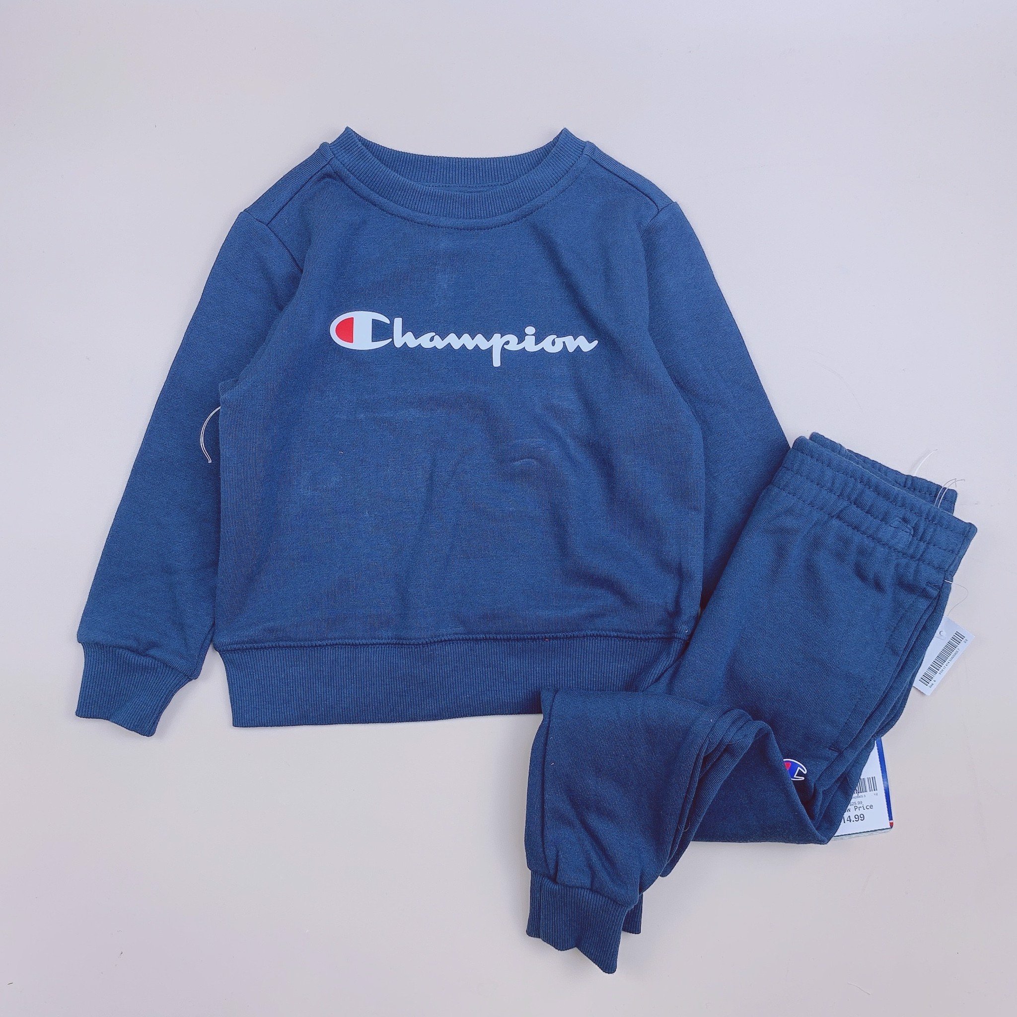 Bộ Champion nỉ bông nhiều màu 1-7y BT