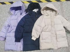 Áo khoác phao Name it dáng dài túi hộp 3 màu cho bé size 12m - 13y