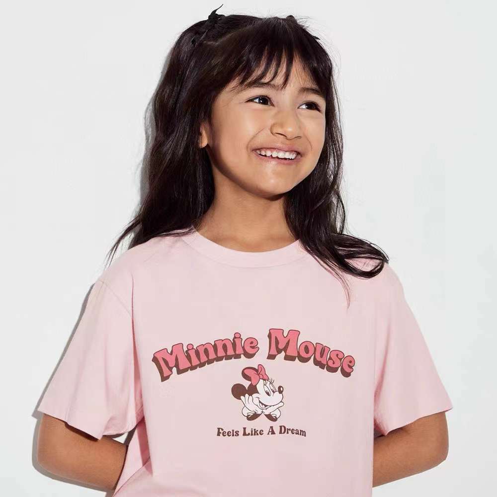 Áo cotton Uni Disney nhiều màu BTBG size 110-160