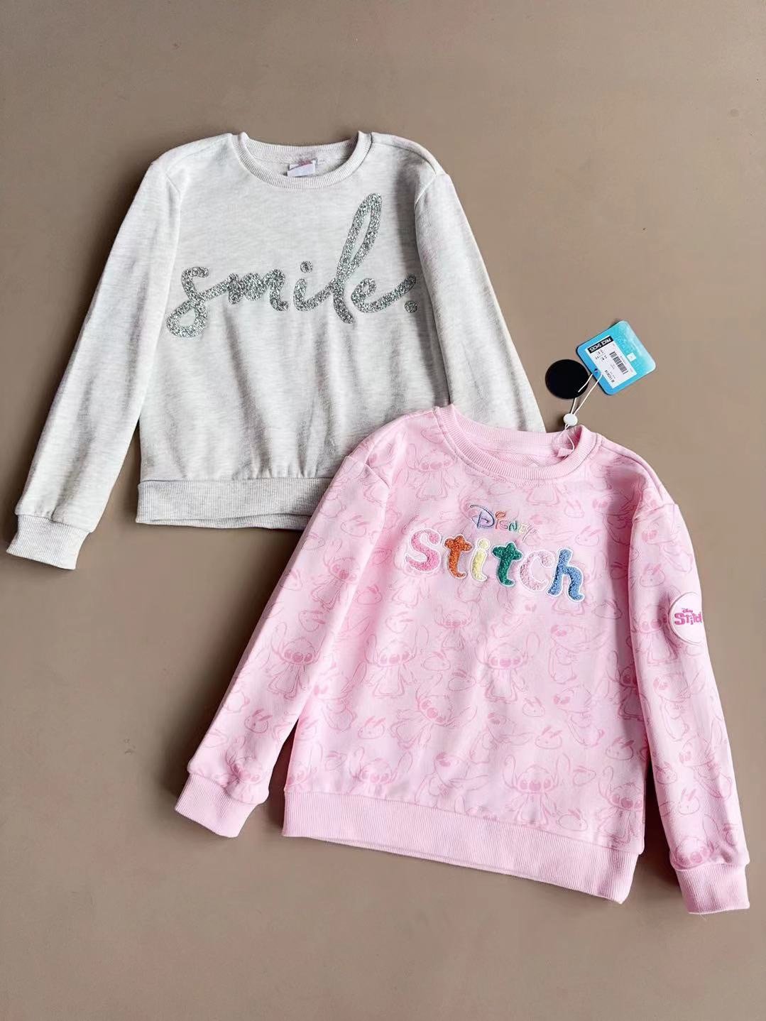 Áo nỉ Disney, Hollyland dư xịn nhiều màu bé gái size 3-12y