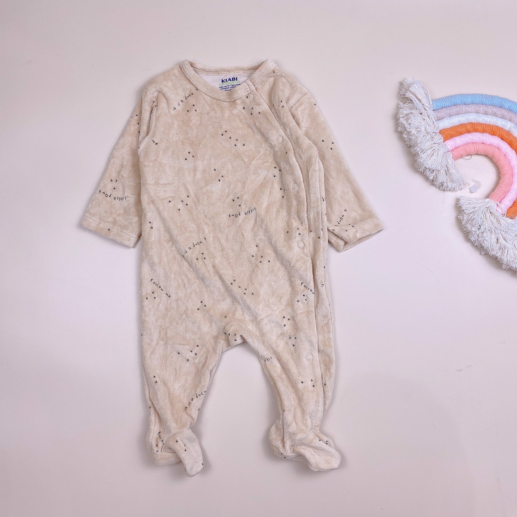 Body băng lông Kiabi nhiều họa tiết BTBG