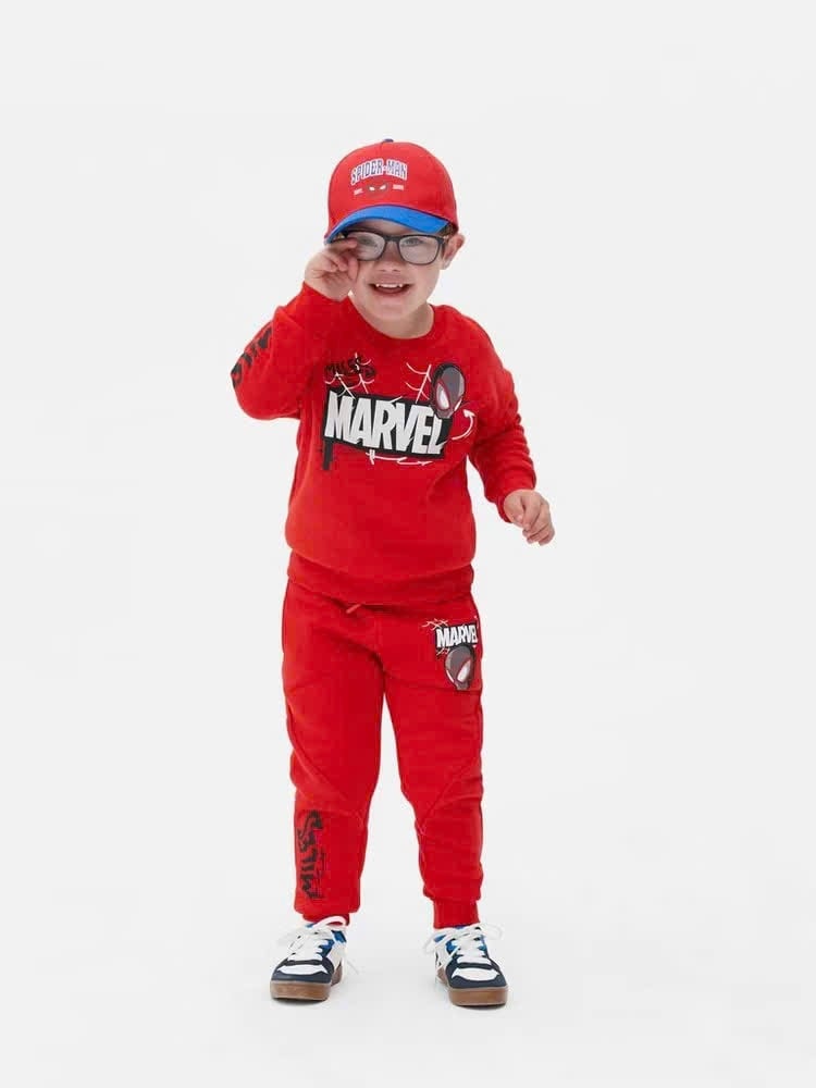 Bộ nỉ Pri.mark Marvel Spiderman nhiều màu cho bé trai size 2-8y