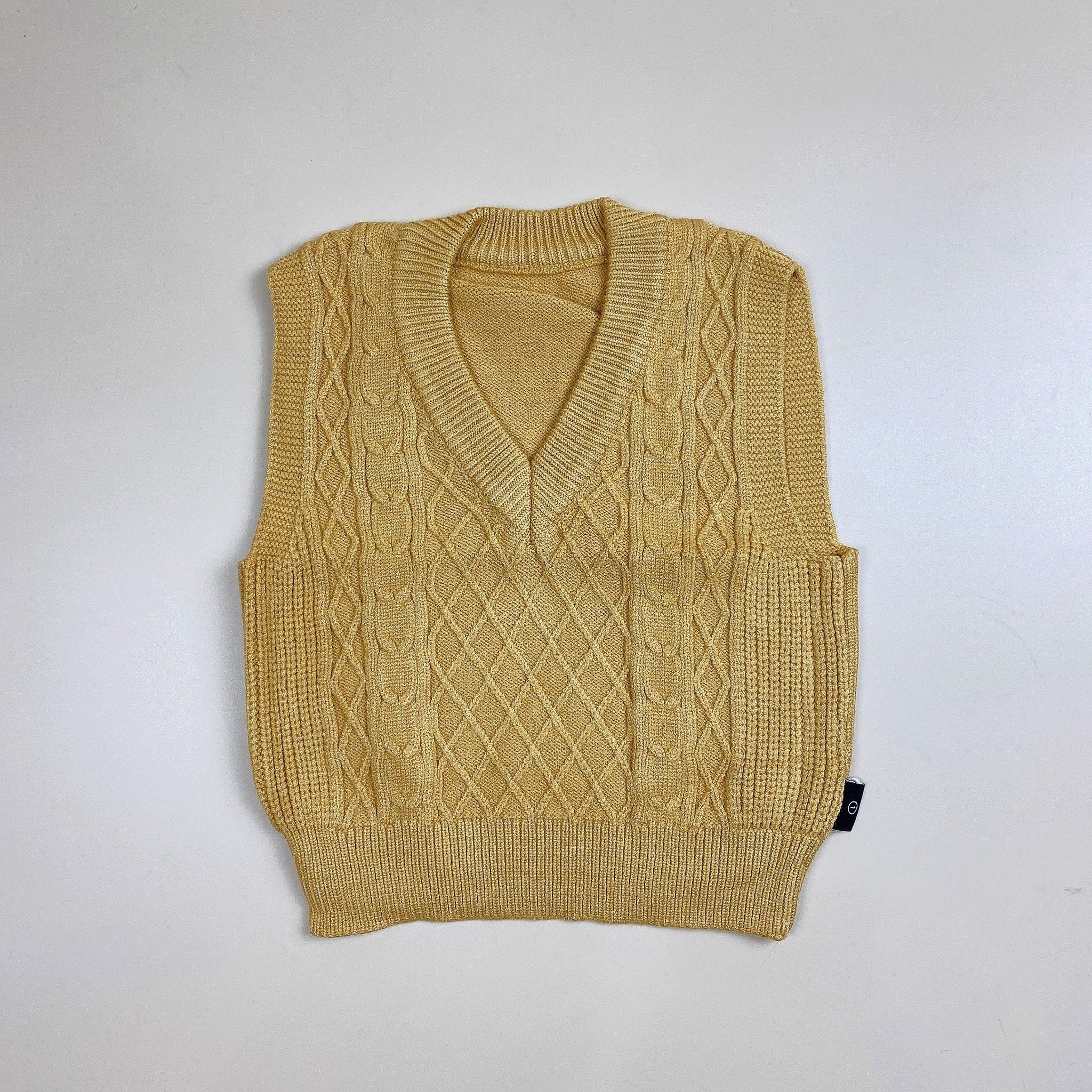 Gile len Three vặn thừng cổ tim 4 màu size 80 - 120