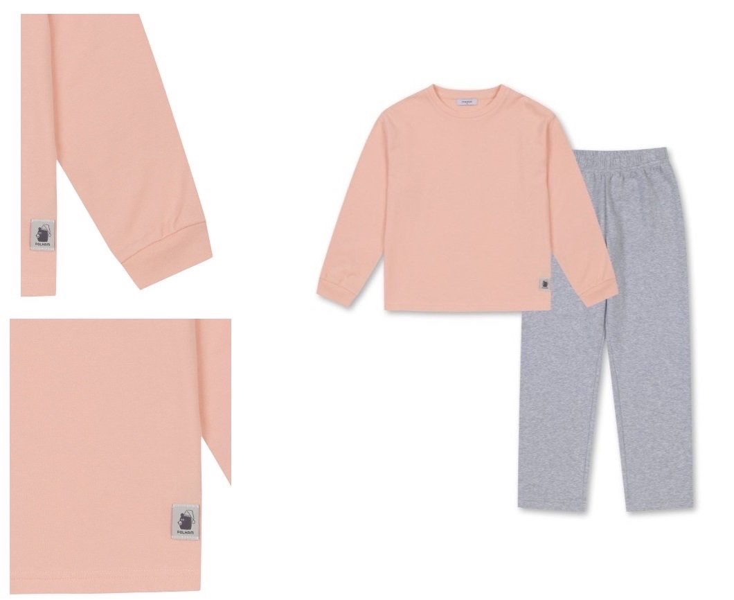 Bộ nỉ da cá Polham phối quần áo phối màu BTBG 110 -160