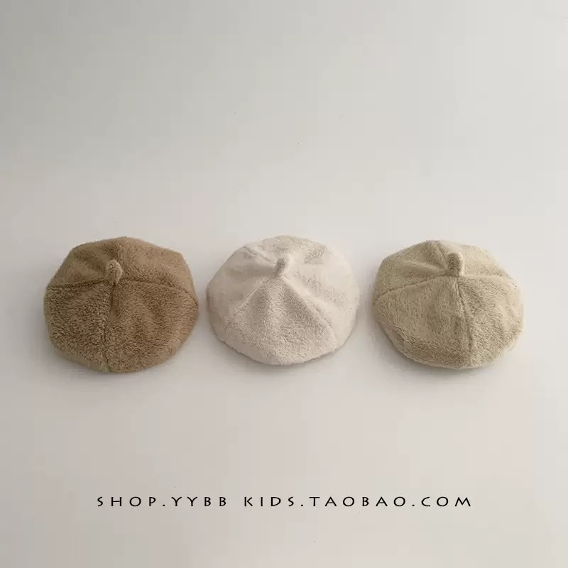 Mũ nồi lông mềm nhiều màu cho bé size 3-8y