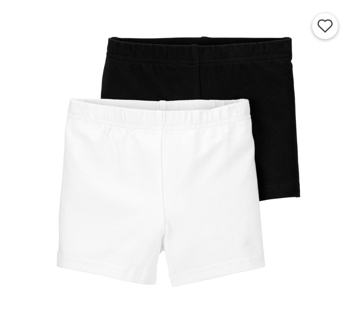 Legging đùi Carters/Oshkosh trơn nhiều màu 4-14y