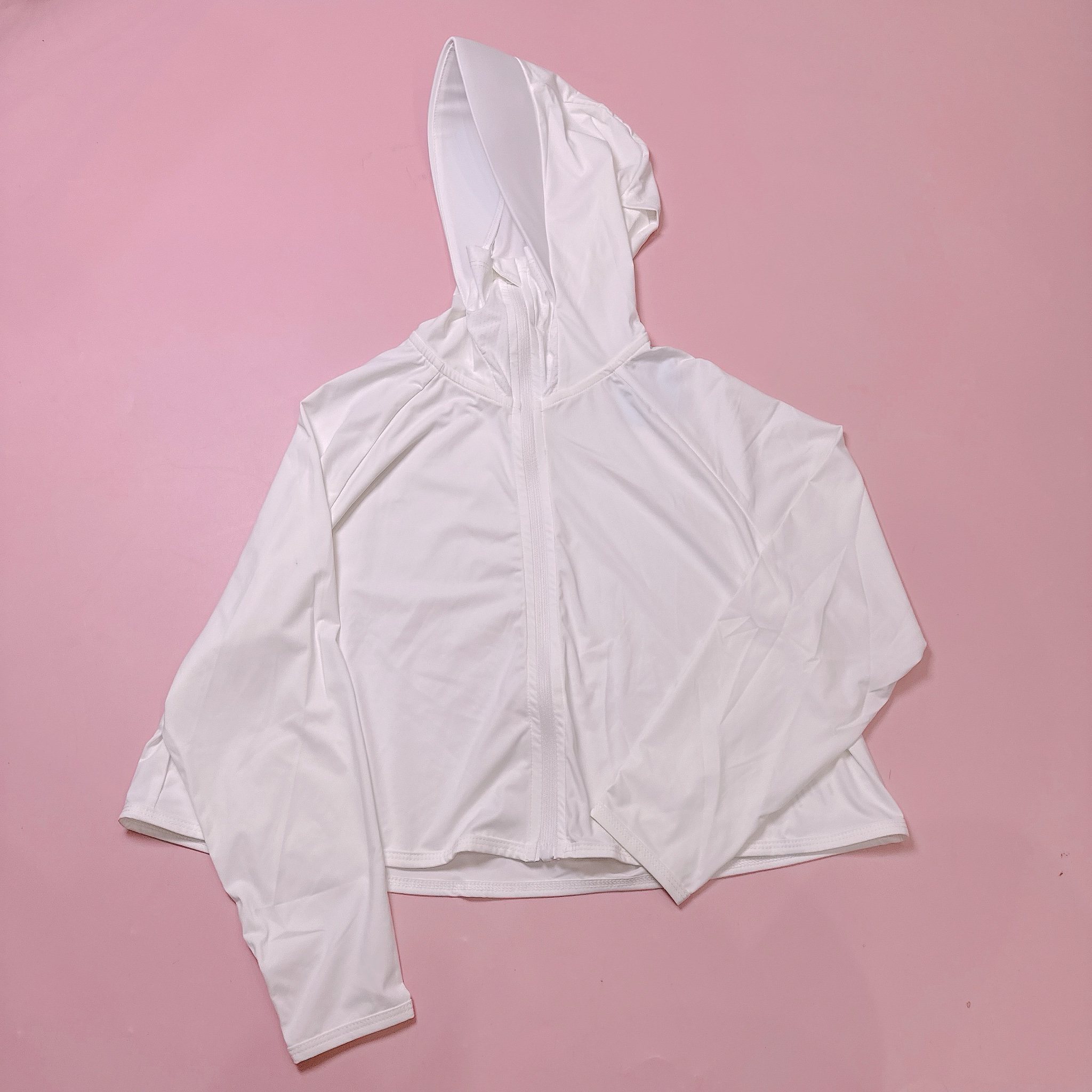 Áo khoác chống nắng +50UPF vải làm mát trơn nhiều màu cho bé size 110-160