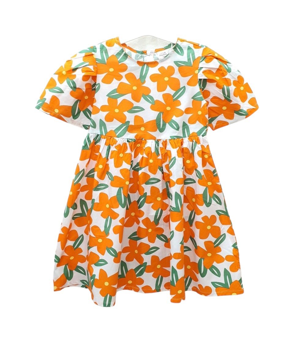 V00019 - Váy thô nhún eo 3 màu hoa size 110 - 150