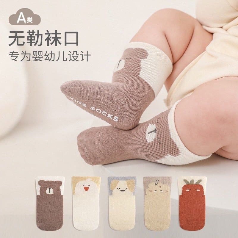 Tất cao cổ Nemo Baby chống trượt 5 màu size 1 - 5y